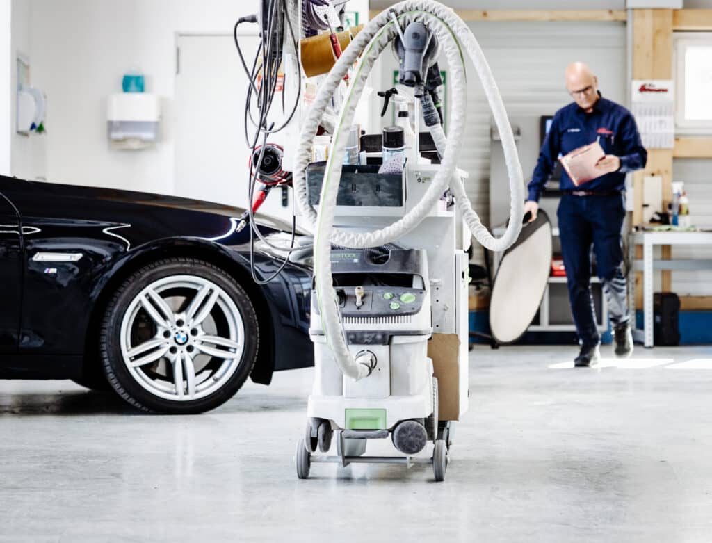 Fertighalle fr KFZ  Autowerkstatt bauen | GROHA