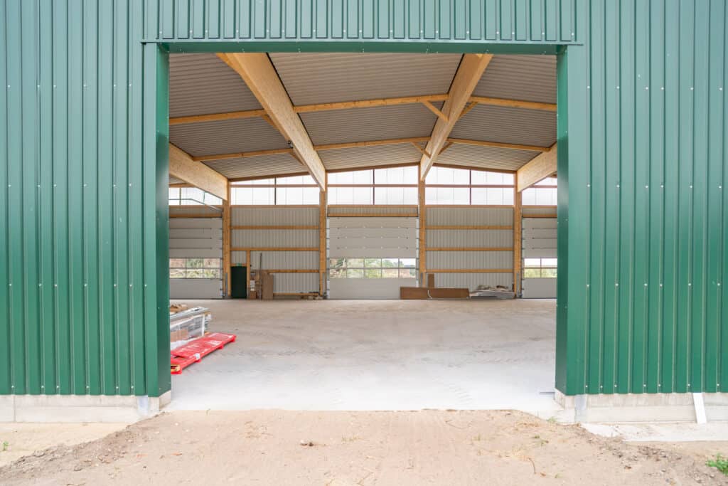 Agrar Lagerhalle von GROHA gebaut
