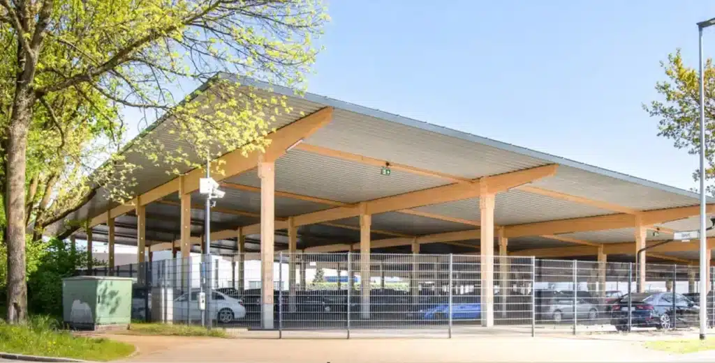 GROHA Gewerbehallen Carports und LKW-Ports